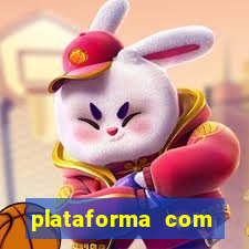 plataforma com porcentagem de ganhos